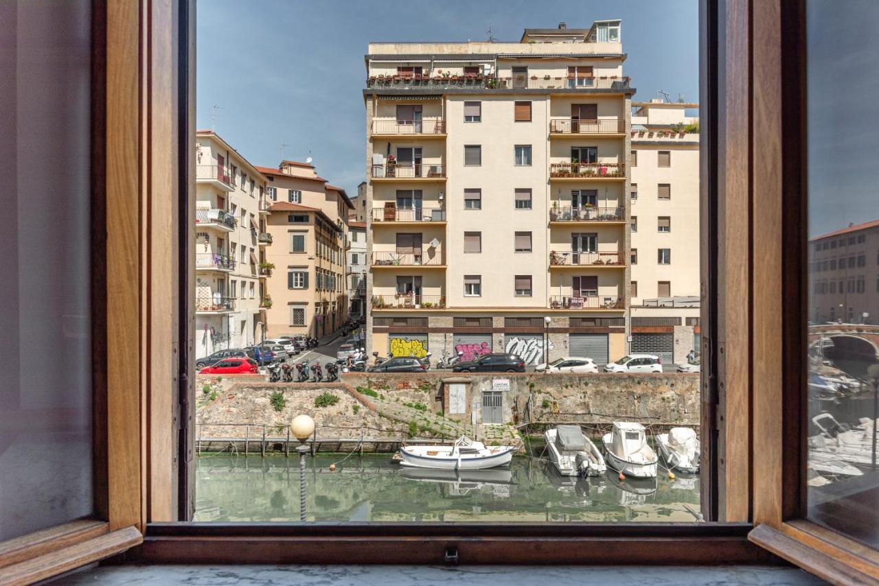 Piccola Venezia Canal View Charming Flat Livorno Exteriör bild